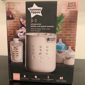 Tommee Tippee 3 in 1 Advanced Bottle & Pouch Warmer